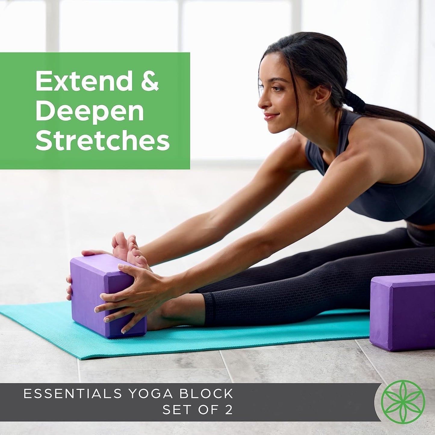 Bloc de yoga – Mousse EVA de soutien sans latex