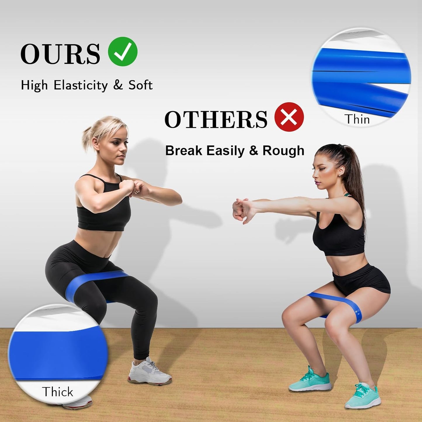 Bandes de résistance pour l’entraînement