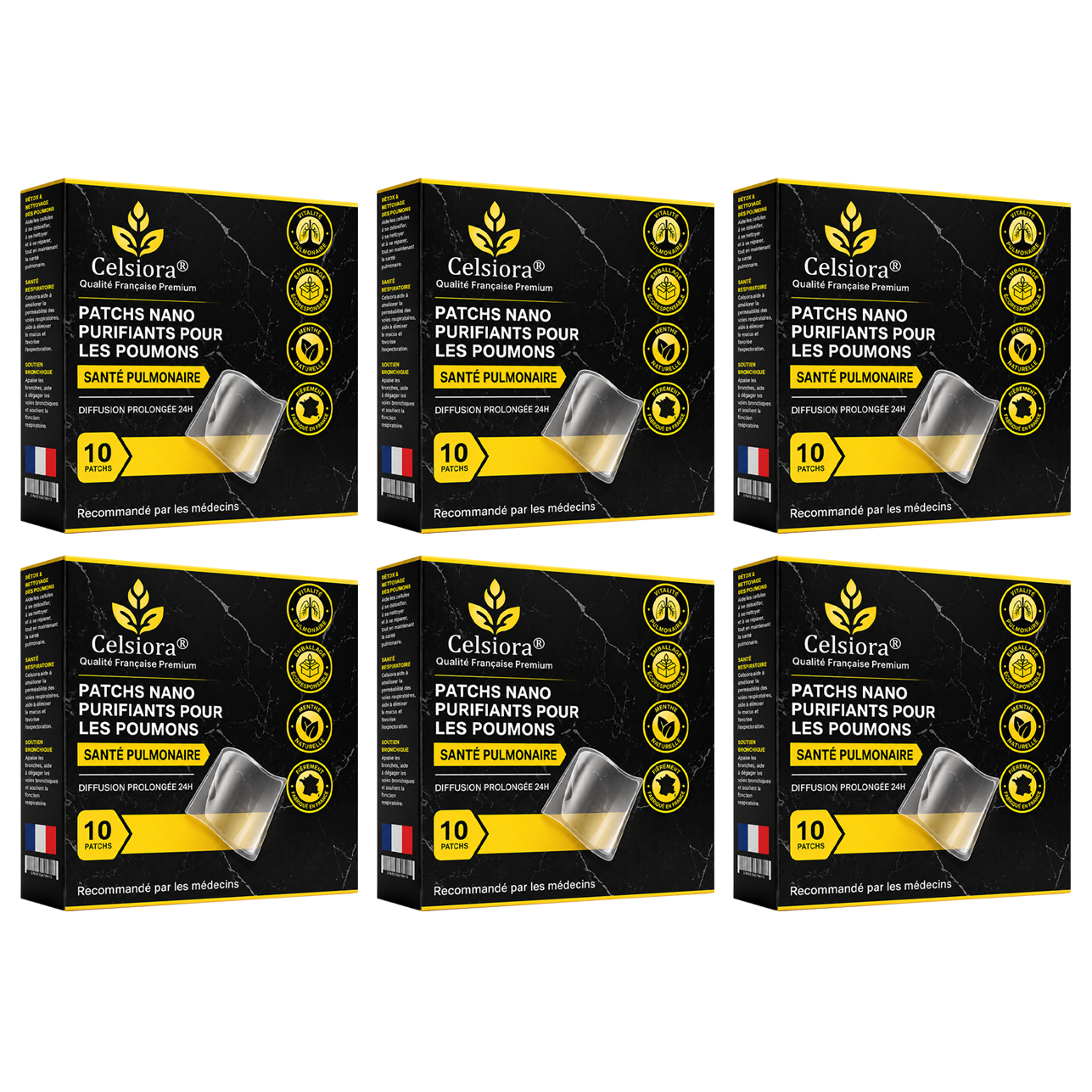 🔥Achetez 6 boîtes (11,16 € la boîte)