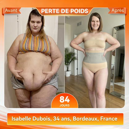 GFOUK® Short 4-en-1 sculptant et brûle-graisse aux microparticules de Moringa et de Berbérine
